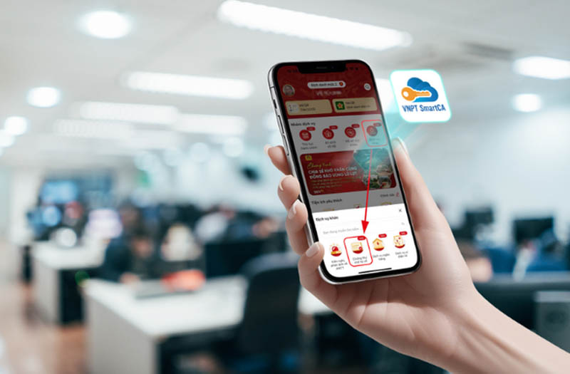 Sử dụng chữ ký số cá nhân VNPT SmartCA ngay trên VNeID