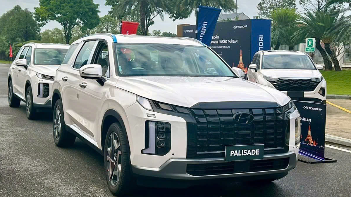 Xe Hyundai “Made in Vietnam” xuất khẩu sang Thái Lan