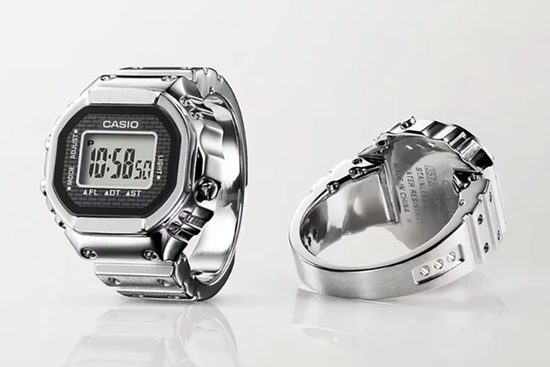 Casio giới thiệu đồng hồ thông minh dạng nhẫn