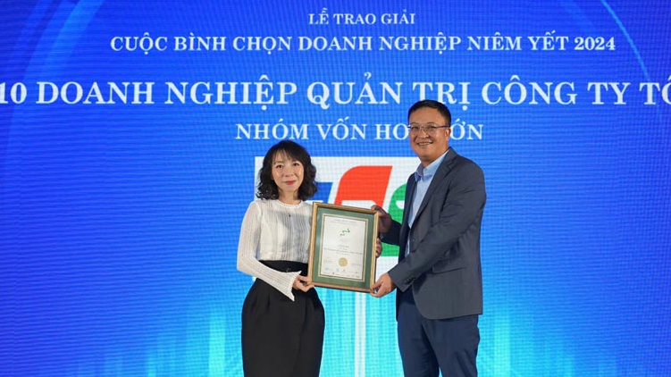 FPT giành cú đúp giải thưởng dành cho Doanh nghiệp niêm yết