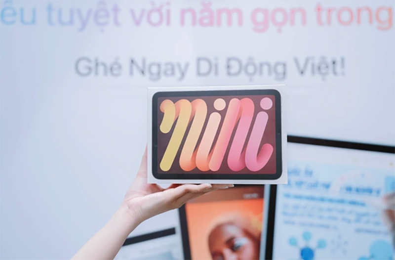 iPad Mini 7 chính hãng mở bán tại Việt Nam
