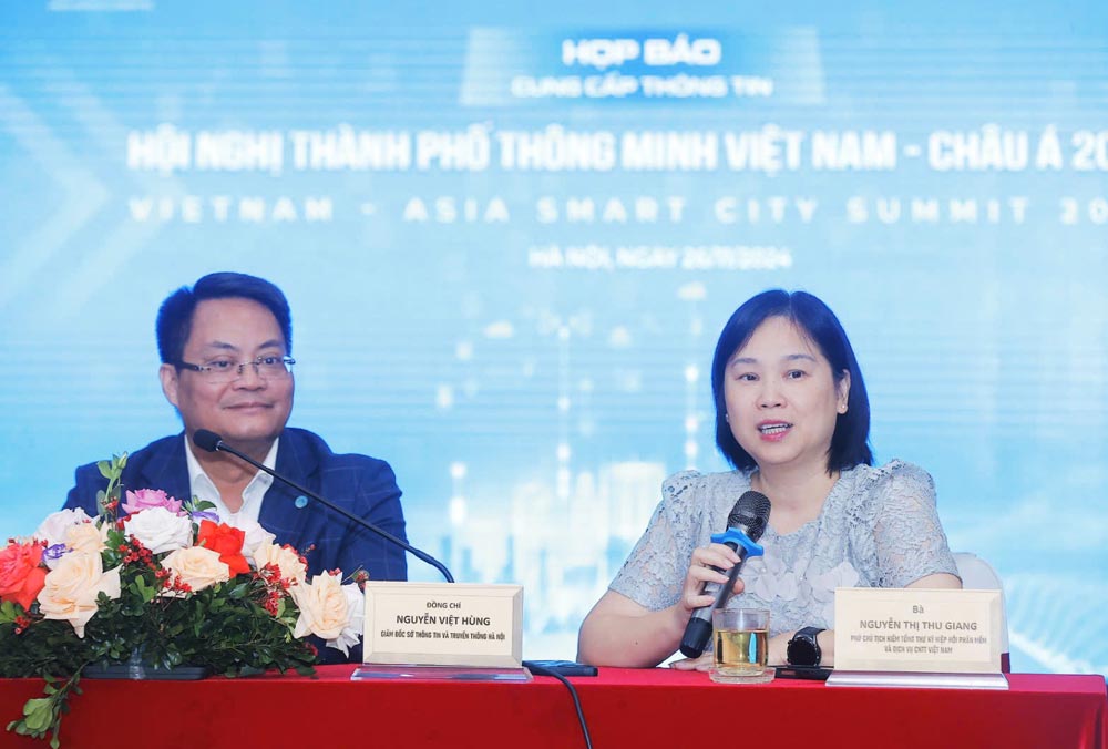 Hội nghị Thành phố Thông minh Việt Nam - Châu Á 2024 sẽ diễn ra vào 2-3/12 tới