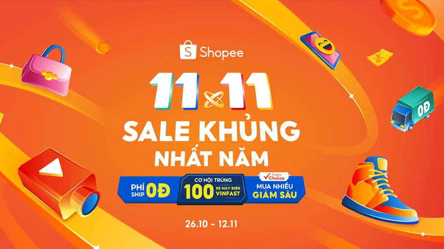 Chuỗi ưu đãi mua sắm và livestream “khủng” nhất năm của Shopee sắp diễn ra