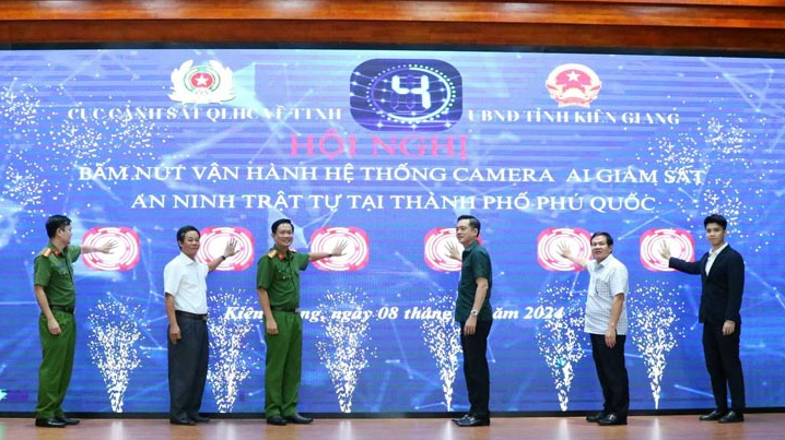 Phú Quốc vận hành thí điểm hệ thống Camera AI phục vụ giám sát an ninh trật tự