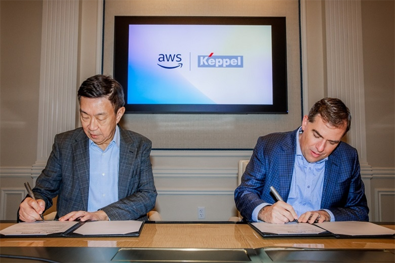 Keppel hợp tác với AWS triển khai các giải pháp kết nối, hạ tầng bền vững và AI tạo sinh
