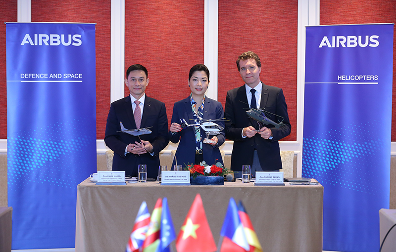Airbus tăng cường hợp tác quốc phòng với Việt Nam
