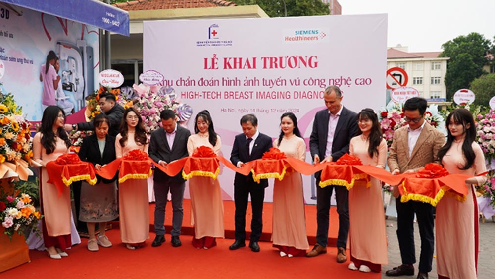 BV ĐH Y Hà Nội khai trương Khu Chẩn đoán Hình ảnh Tuyến vú Công nghệ cao