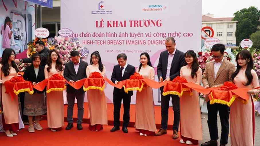 BV ĐH Y Hà Nội ra mắt Khu Chẩn đoán Hình ảnh Tuyến vú Công nghệ cao