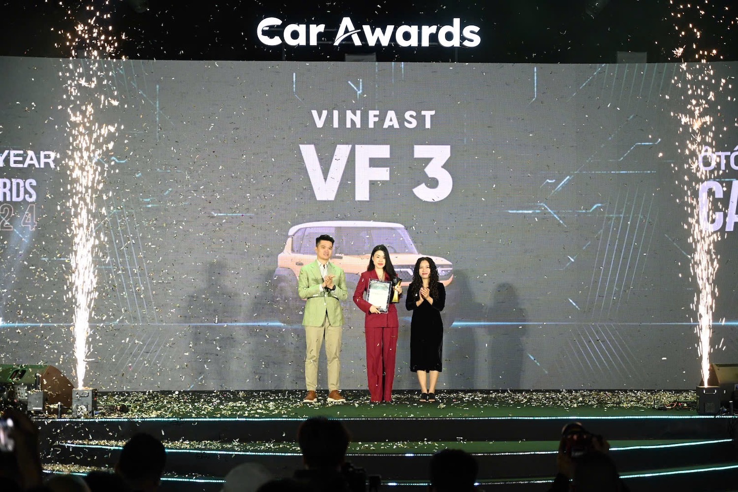 VinFast VF 3 được trao giải ô tô của năm 2024