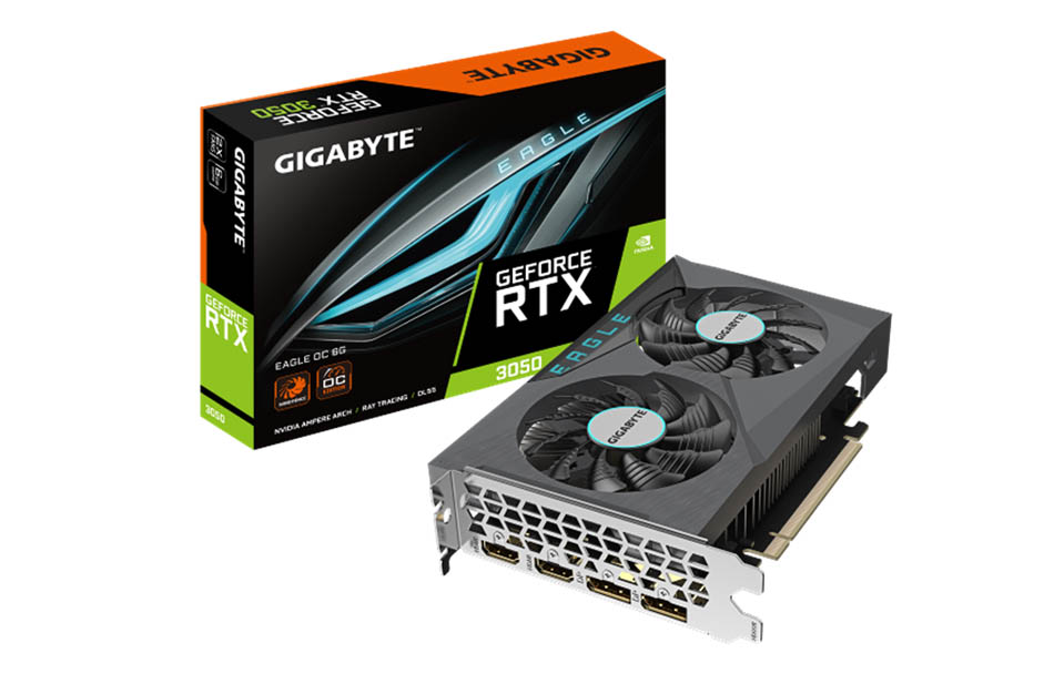 GIGABYTE ra mắt card đồ họa GeForce RTX 3050 6G