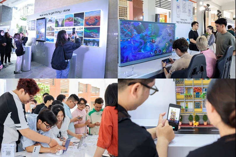 Galaxy Campus Tour mang trải nghiệm Galaxy AI đến các trường đại học