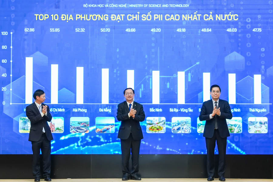 Bộ KH&CN công bố kết quả triển khai Bộ chỉ số đổi mới sáng tạo cấp địa phương năm 2023.