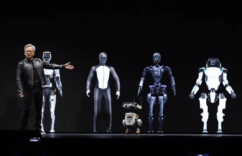 Nvidia công bố nền tảng công nghệ AI Project GR00T cho robot hình người