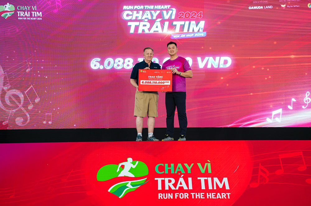 Chạy Vì Trái Tim 2024 gây quỹ được hơn 6 tỷ đồng cho các bệnh nhi