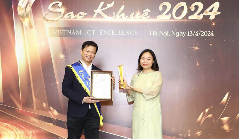 Giải pháp thu tiền cho nhà bán hàng trực tuyến Paykit nhận giải thưởng Sao Khuê 2024