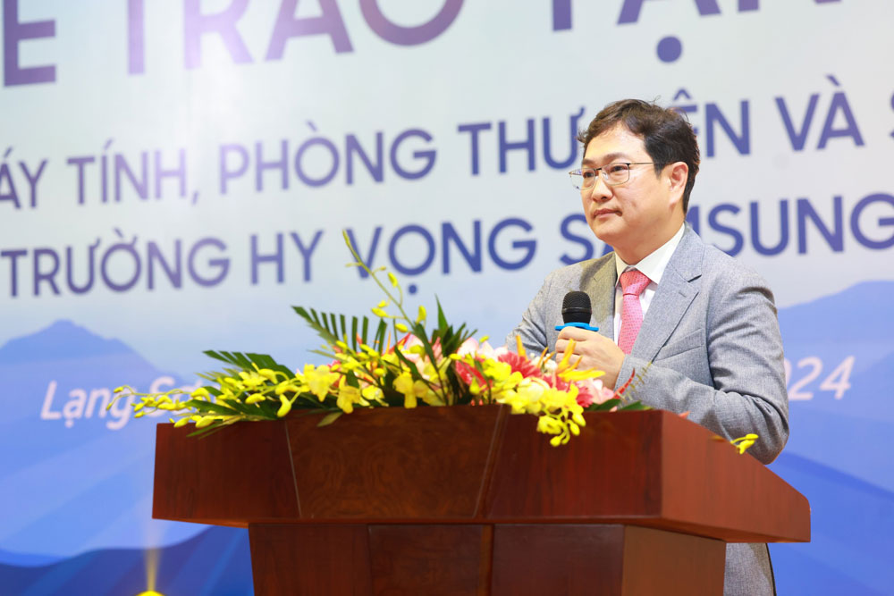 Trường Hy vọng Samsung Lạng Sơn được trang bị thêm cơ sở hạ tầng
