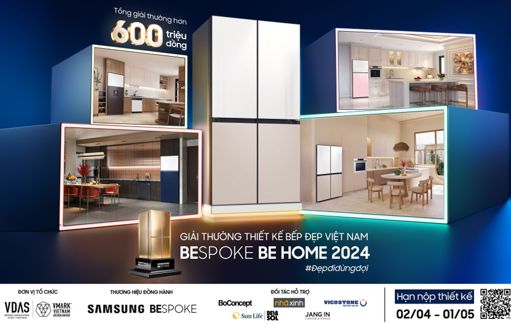 Samsung Bespoke đồng hành cùng Bếp Đẹp Việt Nam 2024