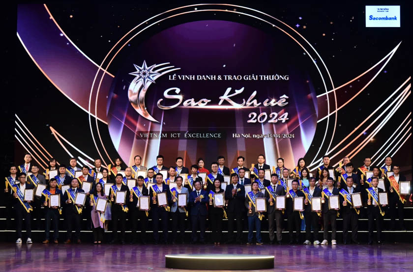 Vinh danh các đơn vị nhận Giải thưởng Sao Khuê 2024