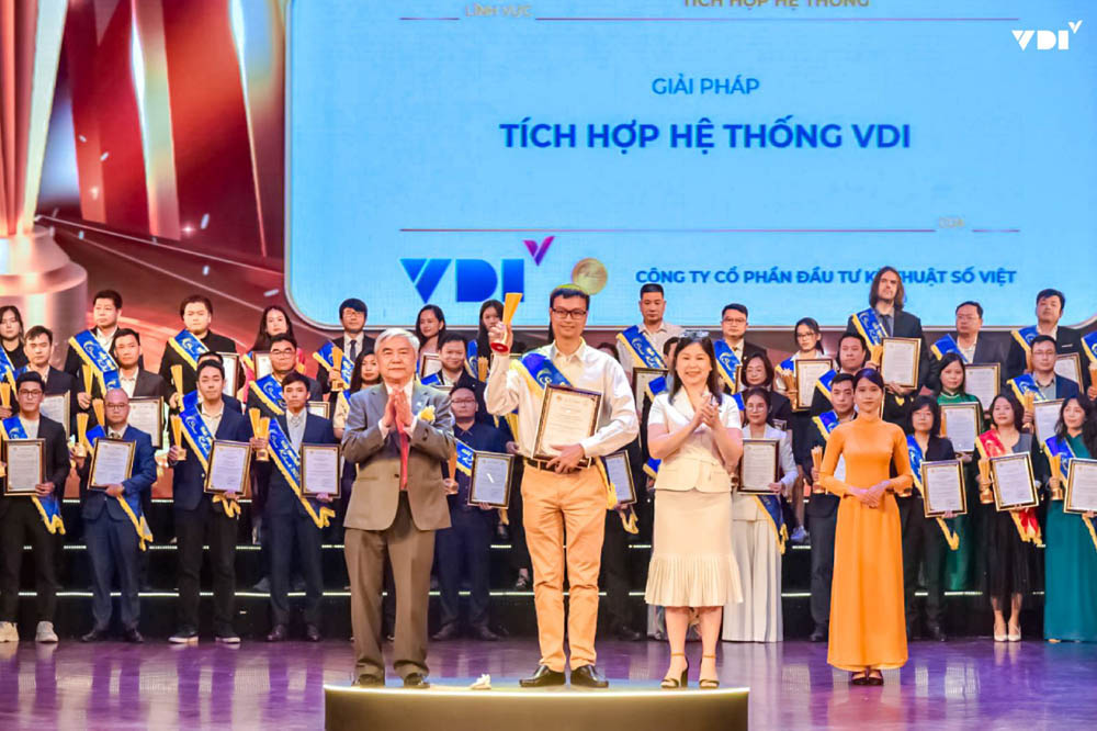 Giải pháp Tích hợp hệ thống VDI được vinh danh tại giải thưởng Sao Khuê 2024