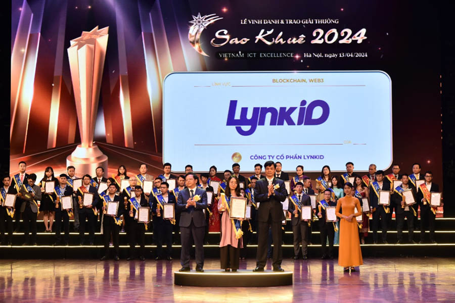 Nền tảng tích điểm LynkiD đạt Giải thưởng Sao Khuê 2024 lĩnh vực Blockchain