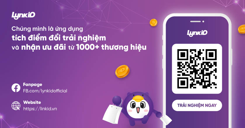 LynkiD – Ứng dụng tích điểm đổi quà và nhận ưu đãi từ 1000+ thương hiệu
