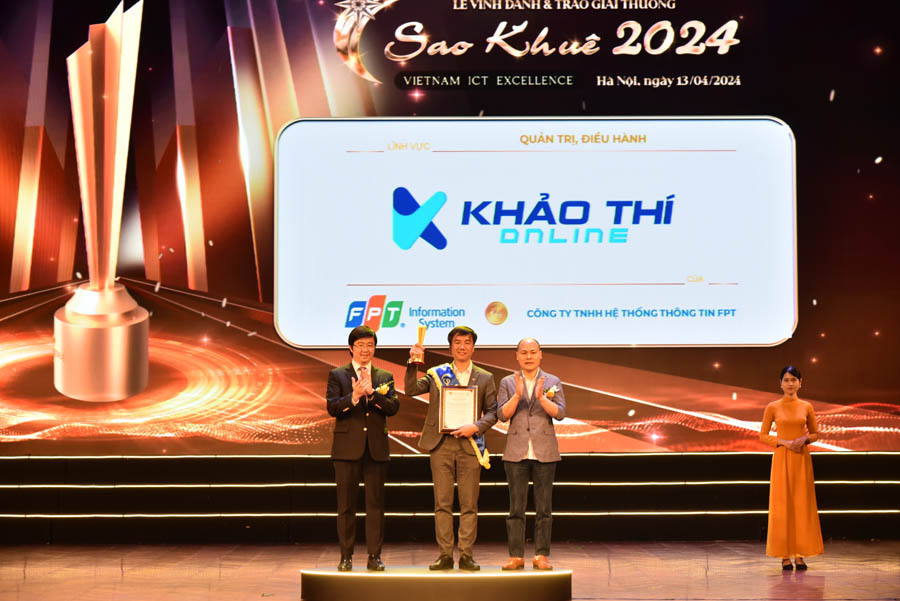 Hai giải pháp EdTech của FPT IS “tỏa sáng” tại Sao Khuê 2024