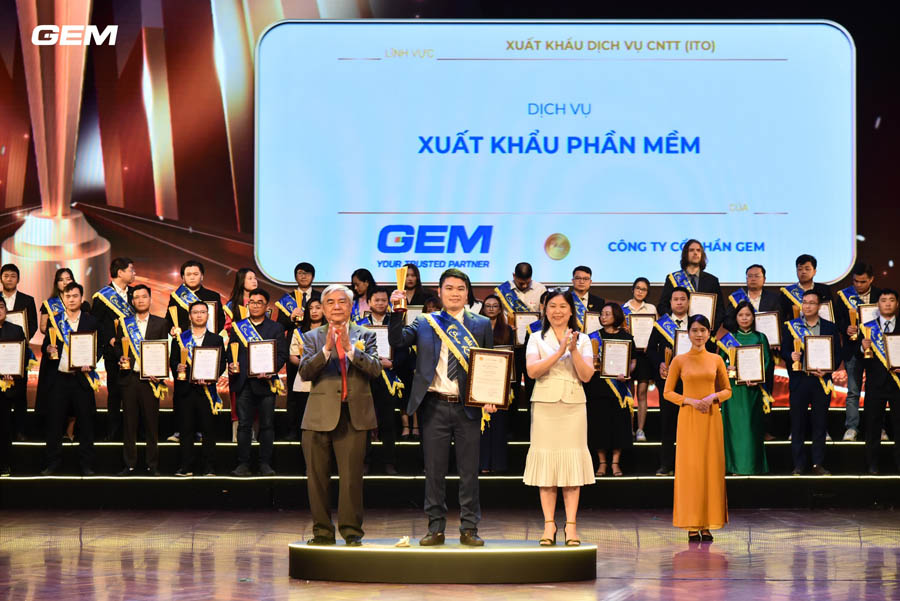 Dịch vụ ITO của Công ty Cổ phần GEM nhận Giải thưởng Sao Khuê 2024