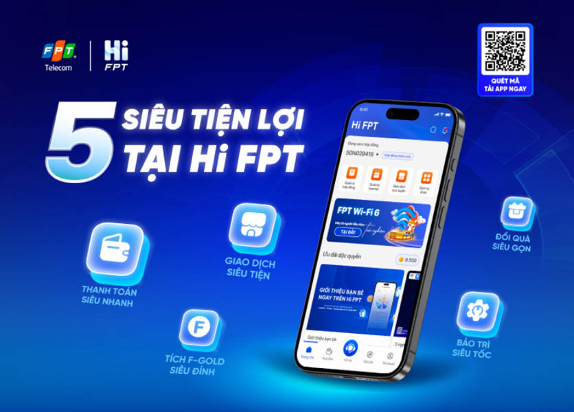 Trải nghiệm 05 Siêu Tiện Lợi khi sử dụng Hi FPT