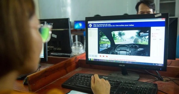 Từ 1/6 thi bằng lái xe được học lý thuyết trực tuyến