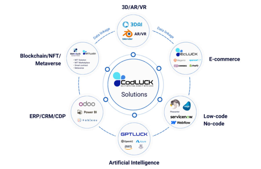 Các giải pháp DX của CodLUCK