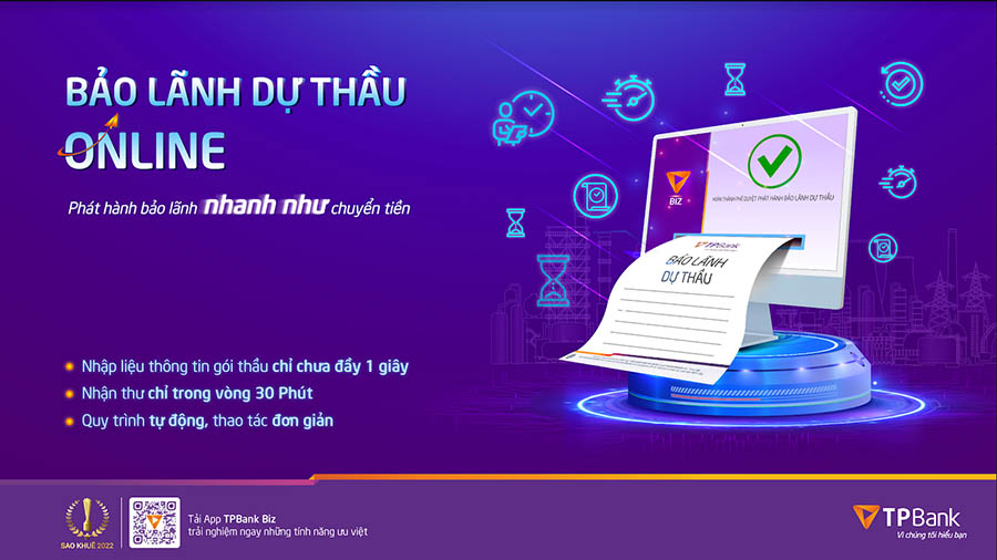 Bảo lãnh Dự thầu Online