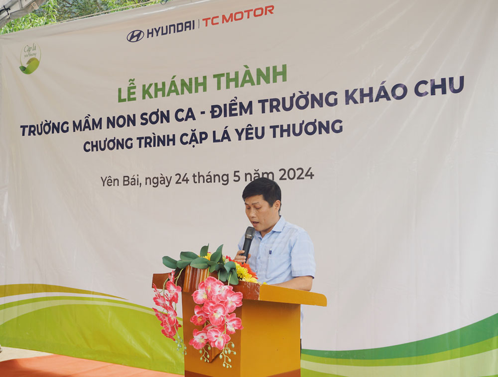 Khánh thành Điểm trường Kháo Chu