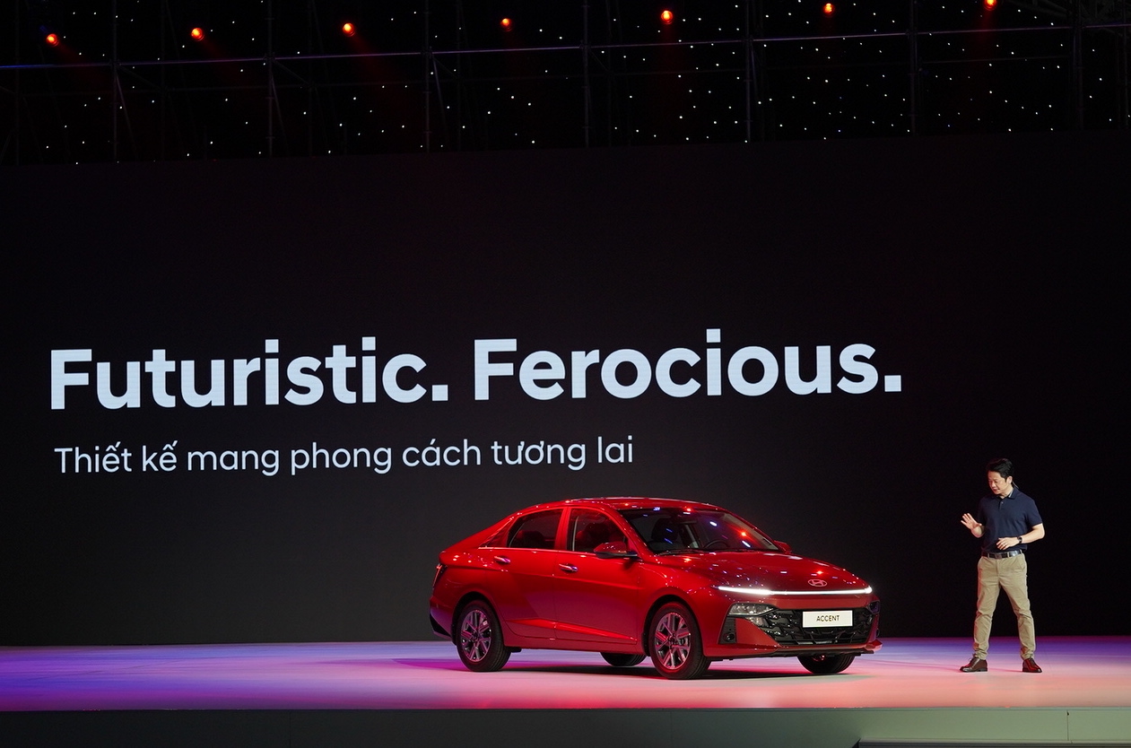 Hyundai Accent 2024 mới giá từ439 triệu đồng thách thức nhiều đối thủ
