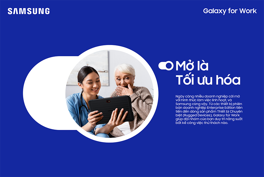 Samsung ra mắt giải pháp Galaxy For Work