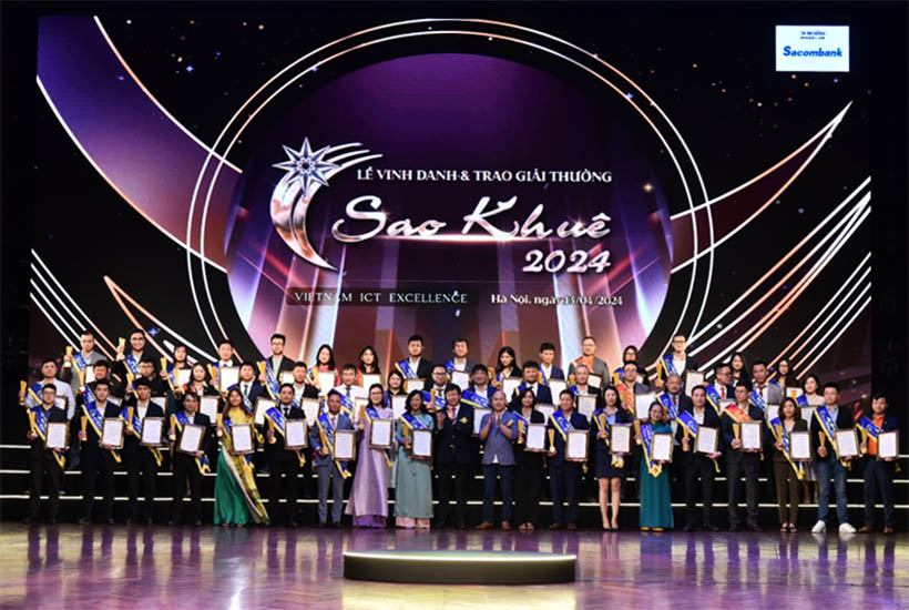 Sổ tay Đảng viên điện tử MobiFone vinh dự nhận giải thưởng Sao Khuê 2024