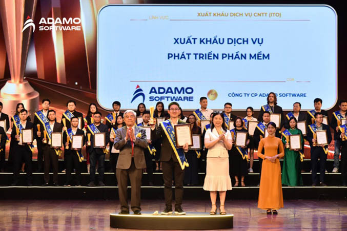Adamo Software vinh dự được trao tặng Giải thưởng Sao Khuê 2024