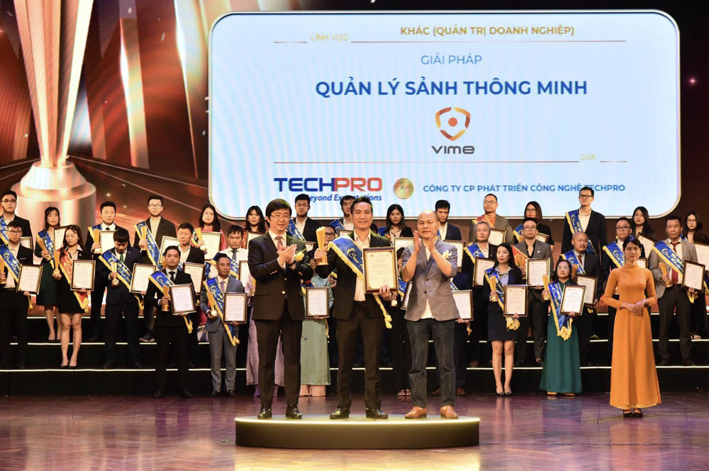 Sao Khuê 2024: Vinh danh Giải pháp quản lý sảnh thông minh VIME của TECHPRO