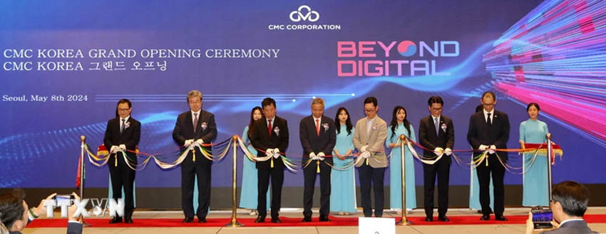 Tập đoàn CMC khai trương văn phòng tại Hàn Quốc