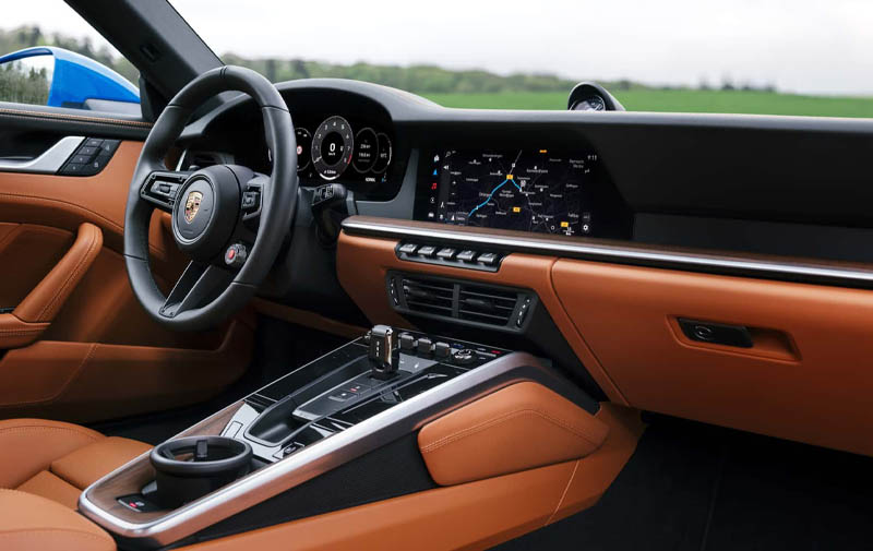 Nội thất Porsche 911 2025