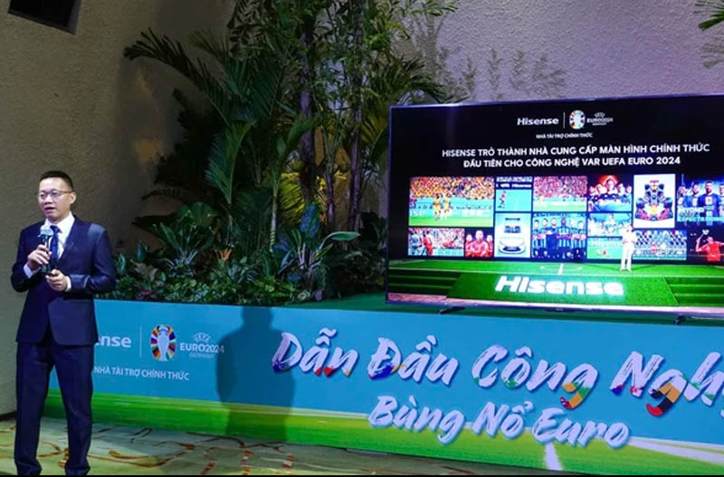 Hisense hợp tác Viettel tài trợ phát sóng chính thức Euro 2024 tại Việt Nam