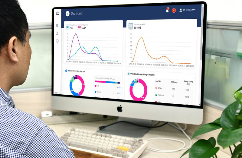 Số hóa hồ sơ giấy hiệu quả với hệ thống VNPT eDiG