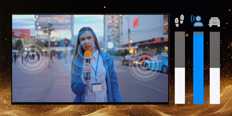 Voice Zoom 3 với công nghệ tách âm AI độc đáo