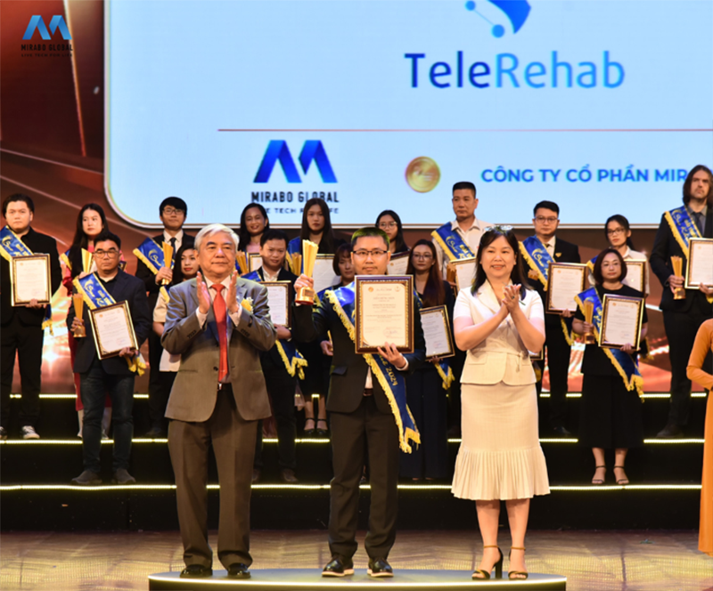 TeleRehab của Mirabo Global đạt chứng nhận giải thưởng Sao Khuê 2024