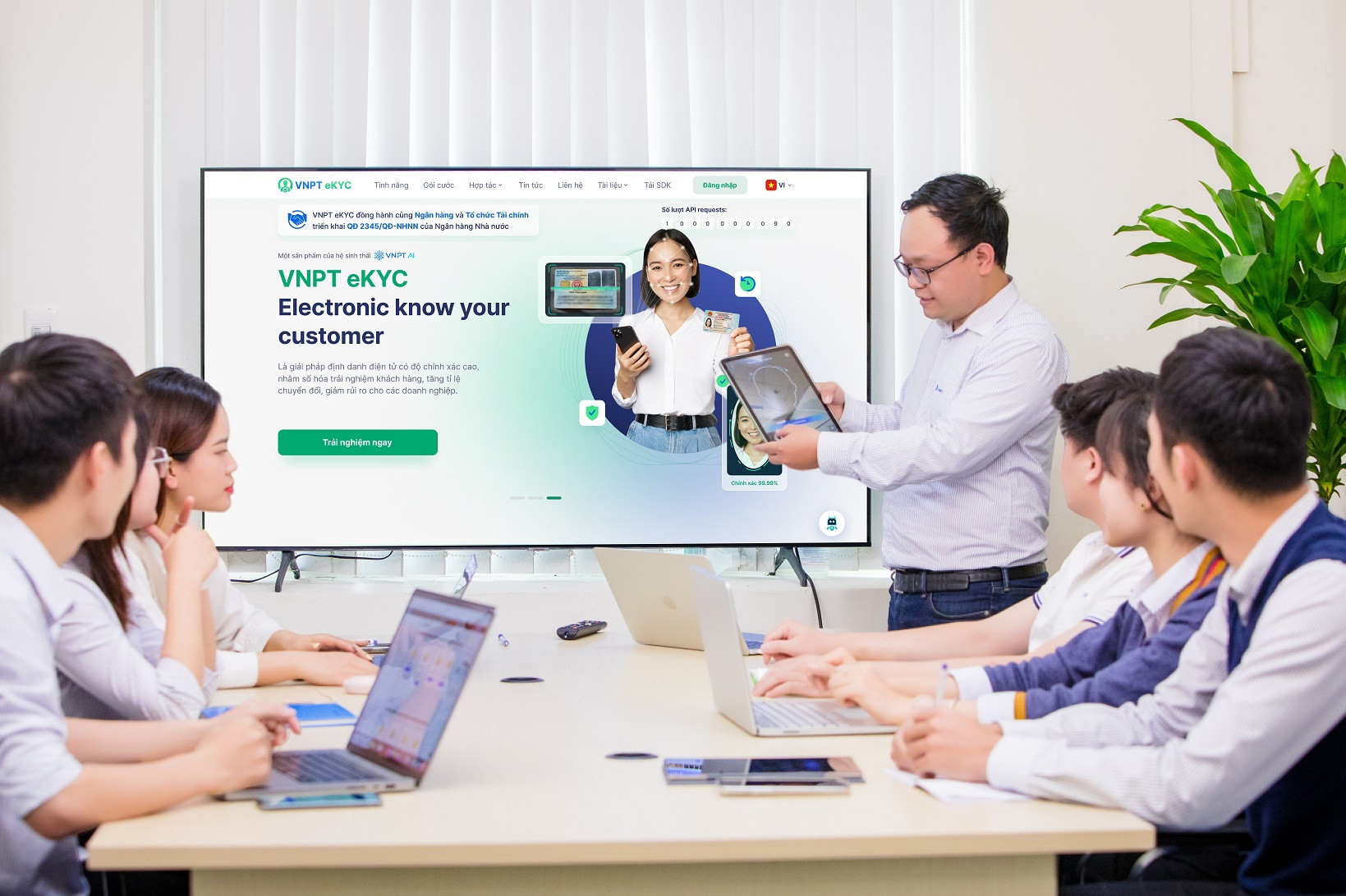 xác thực điện tử VNPT eKYC