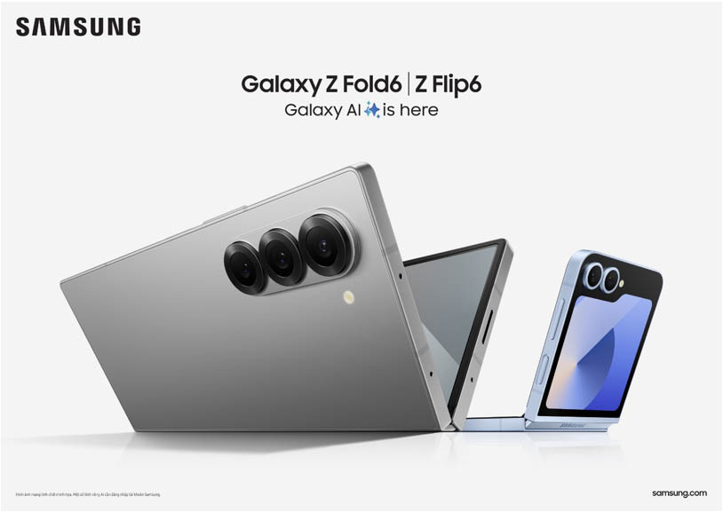 Galaxy Z Fold6 và Z Flip6