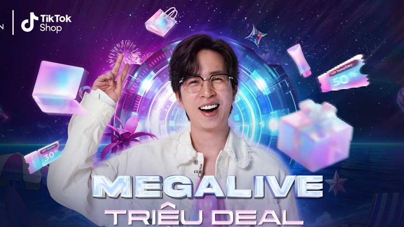 24h MegaLive Triệu Deal: Trải nghiệm mua sắm mới cùng "trường quay ảo"