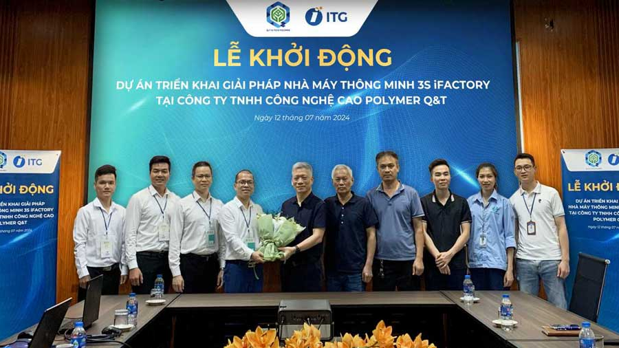 ITG Technology triển khai phần mềm 3S iFACTORY cho nhà máy nguyên liệu "in tiền" hiện đại nhất Việt Nam
