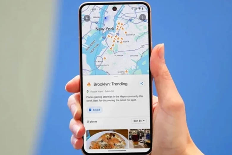 Google triển khai thiết kế giao diện mới cho Google Maps