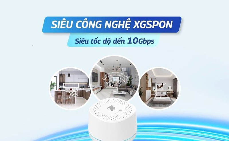 VNPT tiên phong cung cấp đường truyền Internet thế hệ mới XGSPON