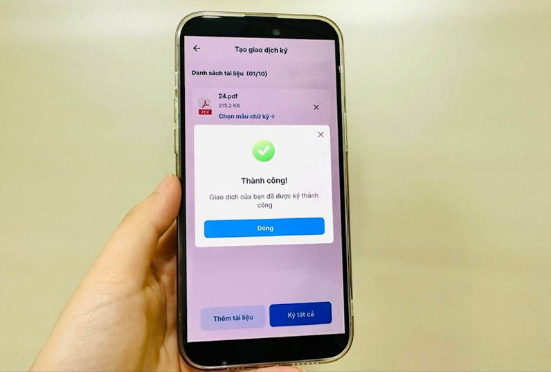 Chữ ký số góp phần đảm bảo xác thực an toàn các giao dịch tài chính, ngân hàng